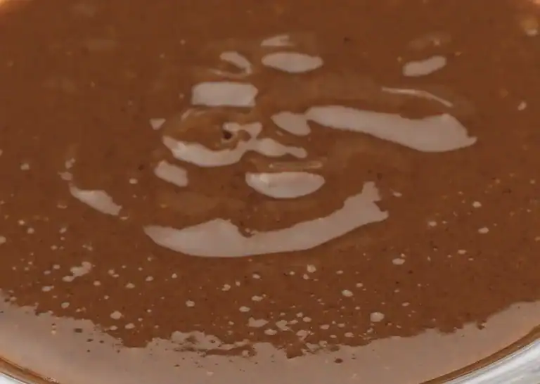 Close-up of RAPS Shanghai Street Food marinade, a smooth mid-brown glossy paste