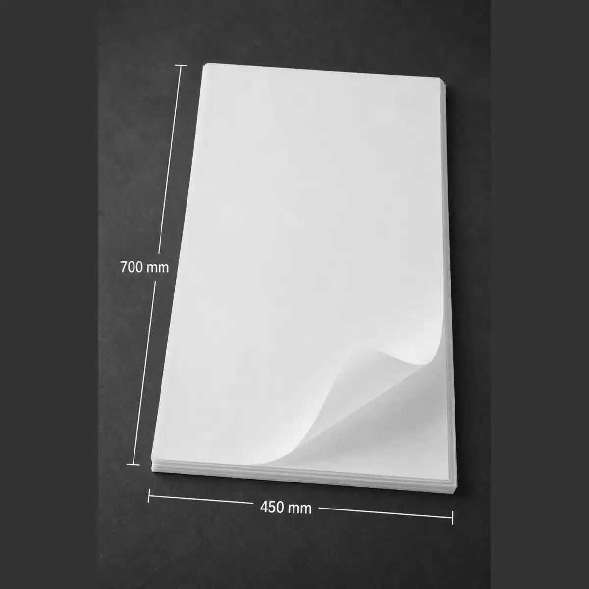 Bleached Greaseproof Paper 450 x 700mm (Ream)