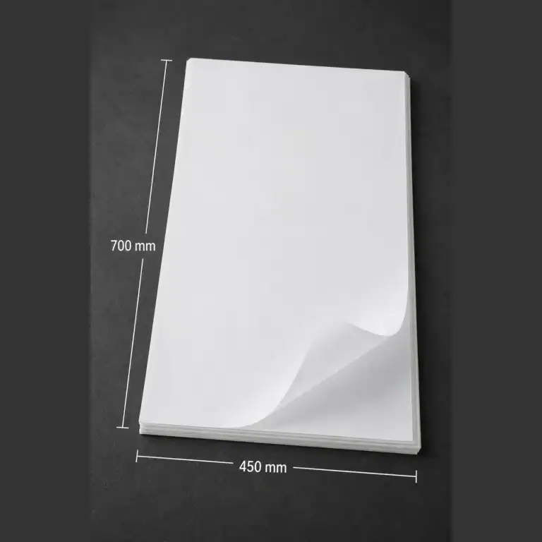 Bleached Greaseproof Paper 450 x 700mm (Ream)