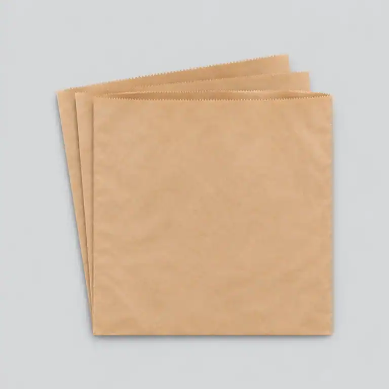 Brown Kraft Paper Bags 8.5 x 8.5 (1000)