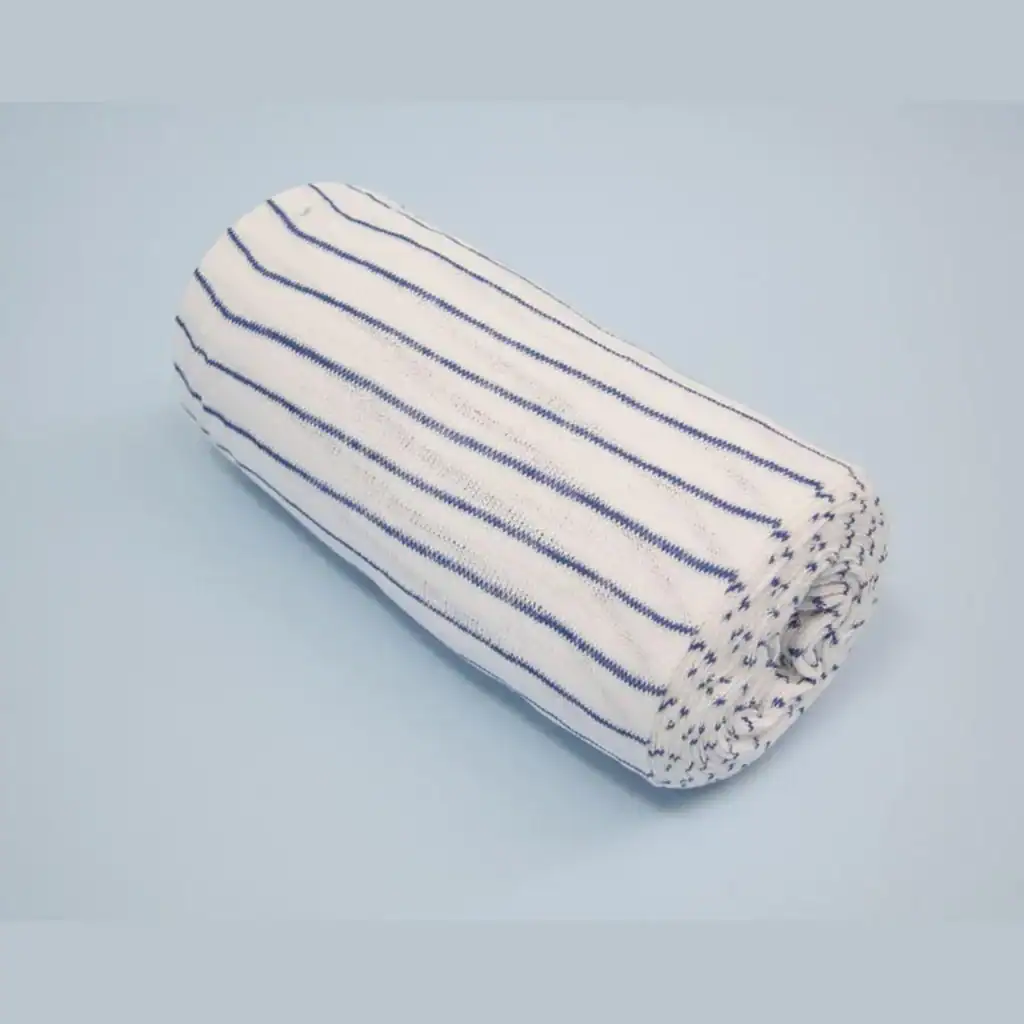 Coloured Cloth Roll, Blue & White (1kg)
