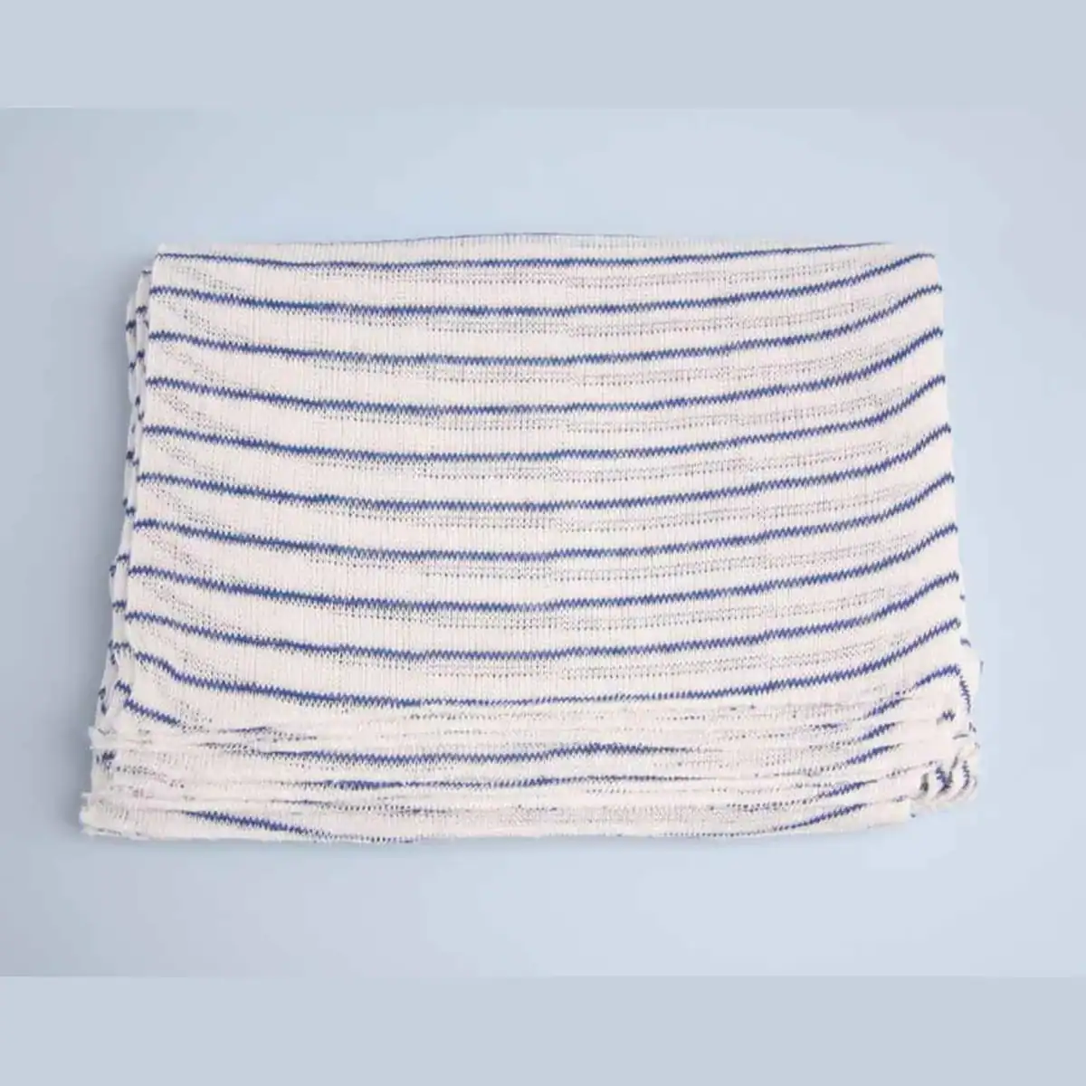 Coloured Cloths, Blue & White Stripe (10)