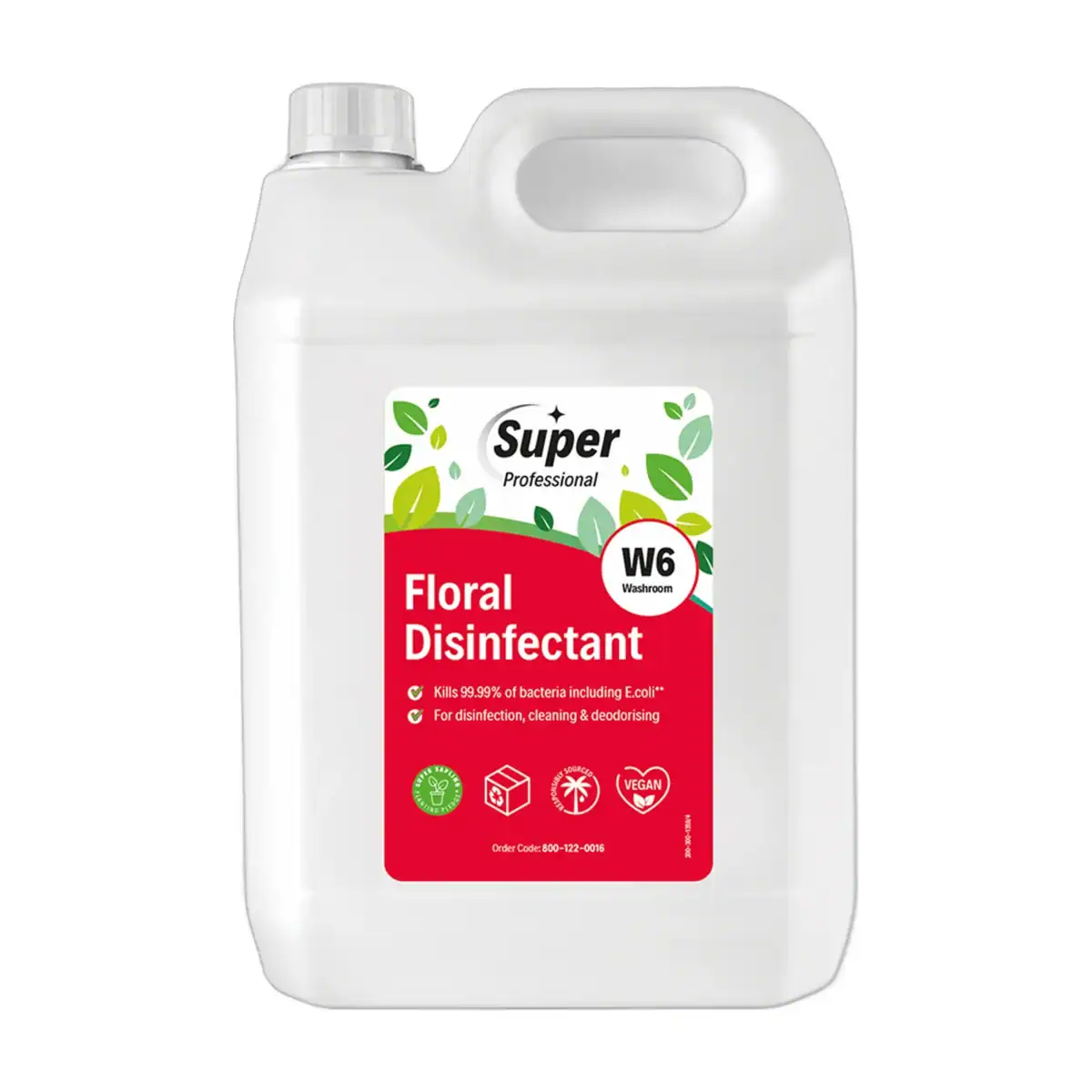 Floral Disinfectant, W6 (5 litres)