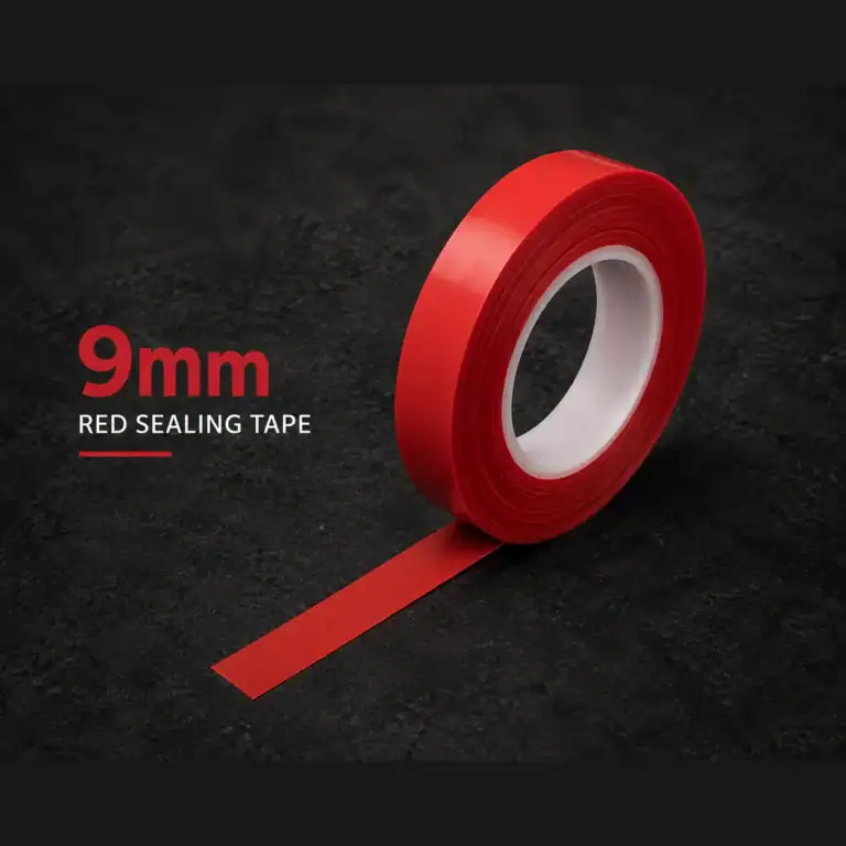 Red Sealing Tape, 9mm