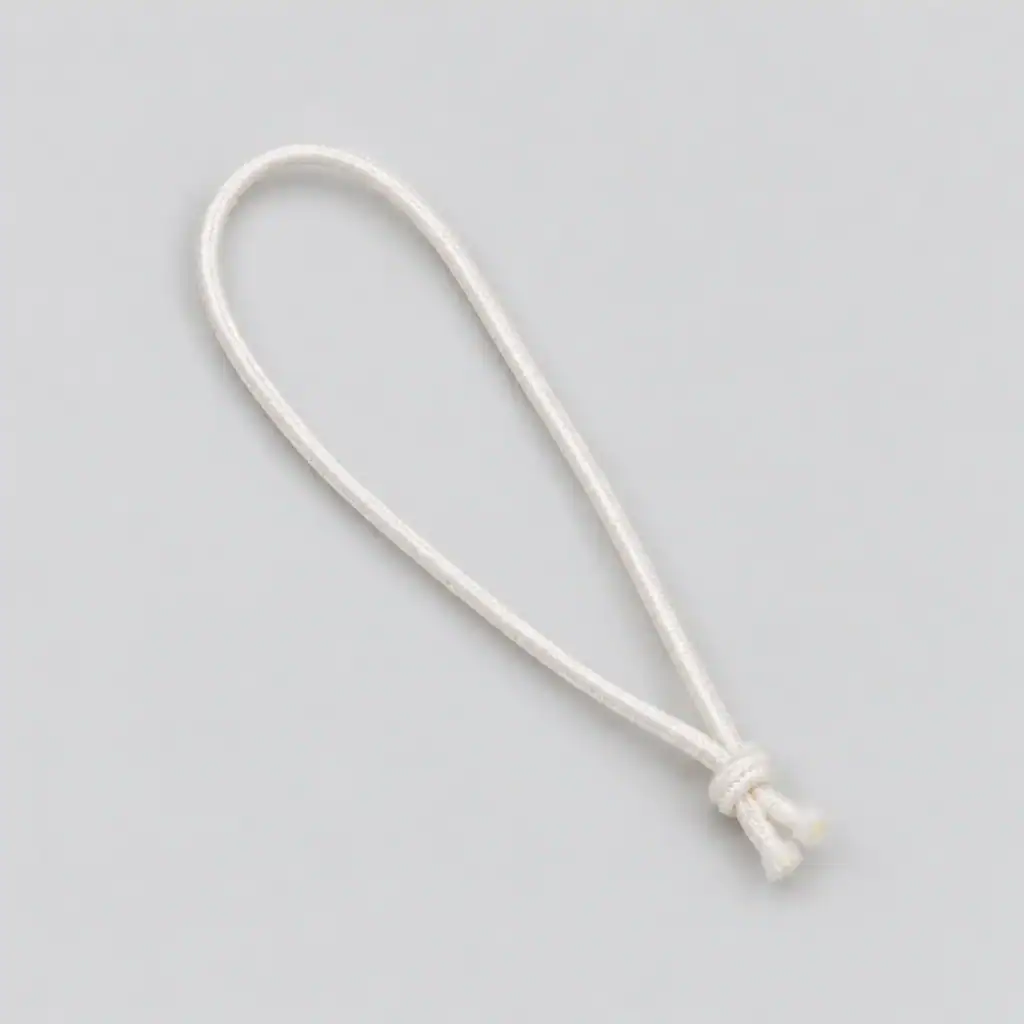 White Poultry Band Loops, 10cm (5000)