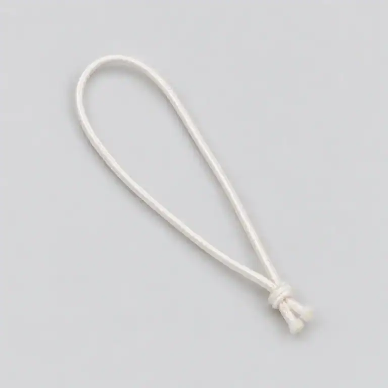 White Poultry Band Loops, 10cm (5000)